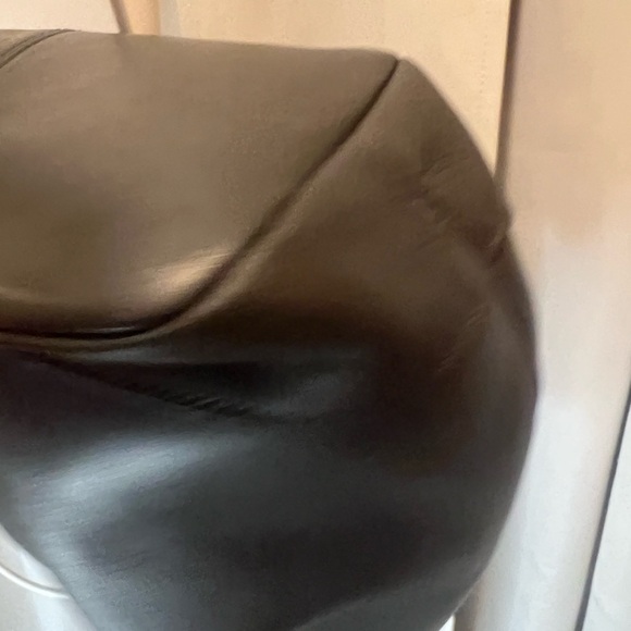 Madewell Black Leather Lafayette Bucket Shoulder Bag Pristine Condition - Picture 13 of 16